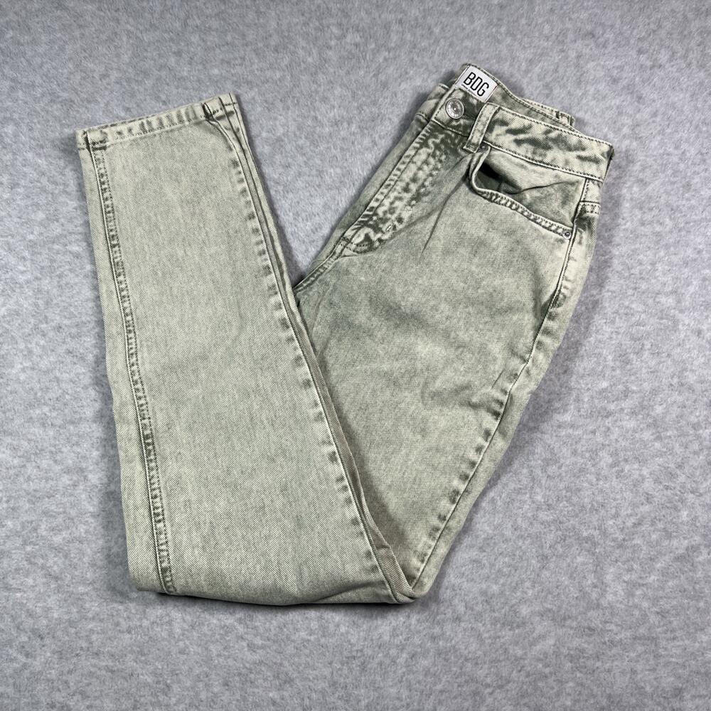 BDG Urban Outfitters Jeans Marble Green Women's Size 25 Skinny Jeans Preowned